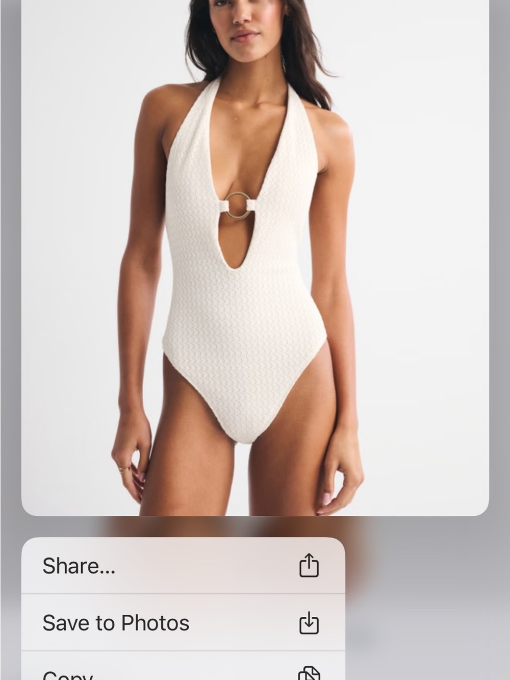 Abercrombie and Fitch Isla Crochet Swimsuit - Picture 7 of 7